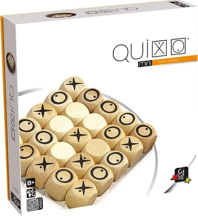 Lojë tavoline Gigamic Quixo Mini Classic, strategjike, dru, për 2 4 lojtarë