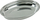 Pjatë ovale KingHoff, 25 cm, inox