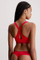 Sytjena sportive për femra Calvin Klein Bralette, të kuqe
