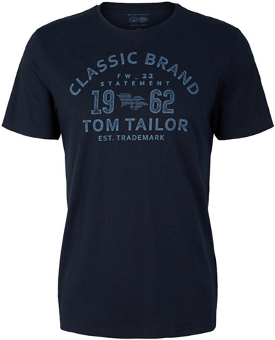 Maicë Tom Tailor Regular Fit 1032905.10668, e kaltër e errët