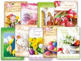 Kartolinë Pashke MFP Paper Easter Postcard 007 A, 10.5×15 cm, shumëngjyrëshe