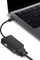 Adapter video Alogic UCVGDVHD ADP, USB C në HDMI DVI VGA, 3 në 1, i zi