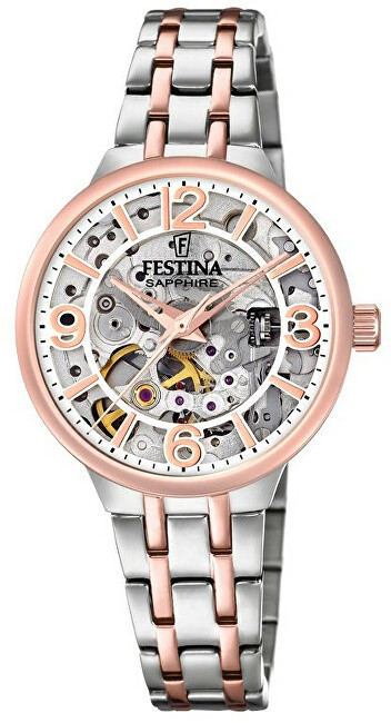 Orë dore Festina Automatic Skeleton 20615/1