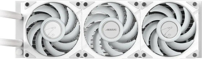 Ftohës me ujë Gigabyte Aorus WaterForce II 360 Ice, i bardhë