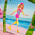 Kukull koleksionuese Mattel Barbie Film, Barbie patinazh, fuxhia