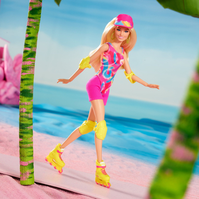 Kukull koleksionuese Mattel Barbie Film, Barbie patinazh, fuxhia