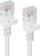 Kabllo rrjeti Microconnect V UTP6A10W SLIM, Cat6a, 10m, e bardhë