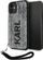 Kapak telefoni Karl Lagerfeld KLHCN61PSQRKS për iPhone 11/XR, hardcase, argjendtë
