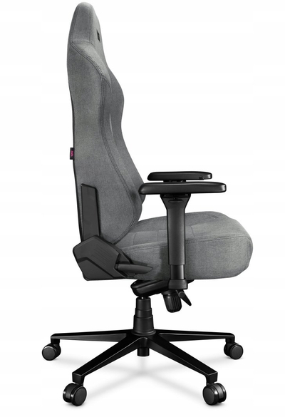 Rrëshqitësa karrige gaming Yumisu 2054 Magnetic, set aksesorësh zëvendësues, gri e zezë