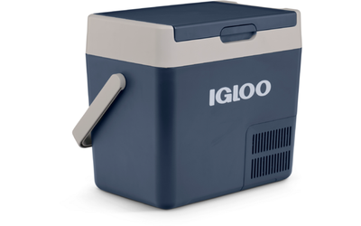 Arkë ftohëse me kompresor Igloo ICF 40, diapazon temperaturash +20 °C deri në -18 °C, blu