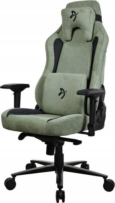 Karrige gaming Arozzi Vernazza Super Soft, deri 145 kg, mbështetëse 4D, jeshile