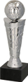 Kupë trofe futbolli 9061/S, plastike, 18cm, argjendi