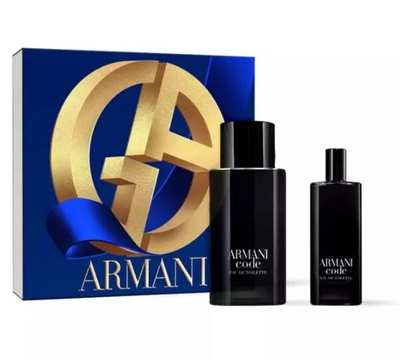 Set EDT për meshkuj Giorgio Armani Code For Men, EDT 75 ml + EDT 15 ml
