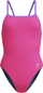 Kostum noti Speedo Women's Club Training Solid Tri Back, Endurance+, rozë