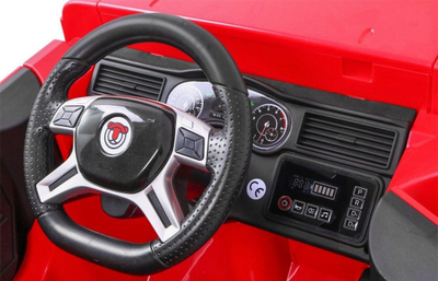 Makine elektrike për fëmijë Ramiz Fire Truck Evo, 12V, njëvendëshe, e kuqe