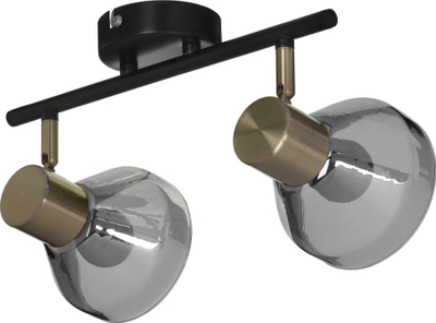 Spot tavani Activejet LISA, 2 llamba E14, IP20, i zi