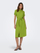 Fustan për femra Jacqueline de Yong Regular Fit, i gjelbër