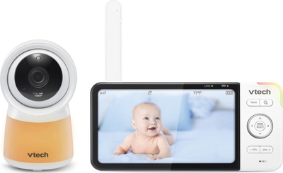 Бебифон Втек RM-5754HD, екран 5\", видео, бел