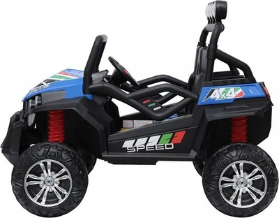 Veture lodër elektrike Lean Cars S2588, me telekomandë, funksione audio, blu
