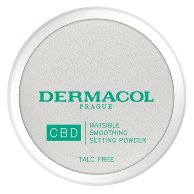 Pudër mat për fytyrë Dermacol CBD (Invisible Smoothing Setting Powder), 8 g
