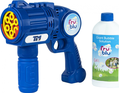 Lodër me flluska TM Toys Fru Blu Bubble Shooter, 0.4L lëng, LED, shumëngjyrëshe