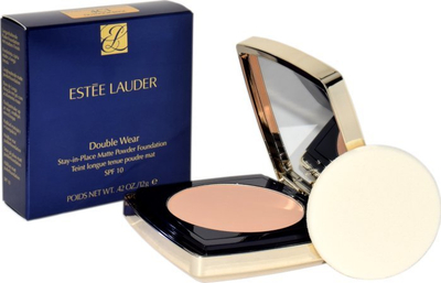 Pudër kompakte Estee Lauder Double Wear Stay in Place Matte Powder SPF 10, 12g, nuanca 4C1 Outdoor Beige