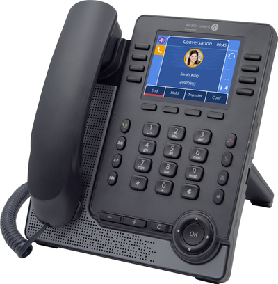 Telefon tavoline Alcatel M7, SIP profesional, ekran 3.5", i zi
