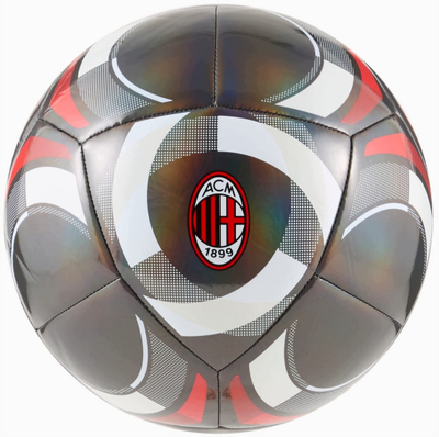Top futbolli Puma AC Milan 085218-02, madhësia 5, gri me të kuqe