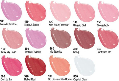 Lip gloss Rimmel Stay Glossy Oh My Gloss 100 Love Bug, 6.5ml, rozë