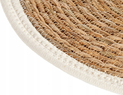 Dekor muri Giftdecor Individual Natural, 35 cm, me kornizë të bardhë