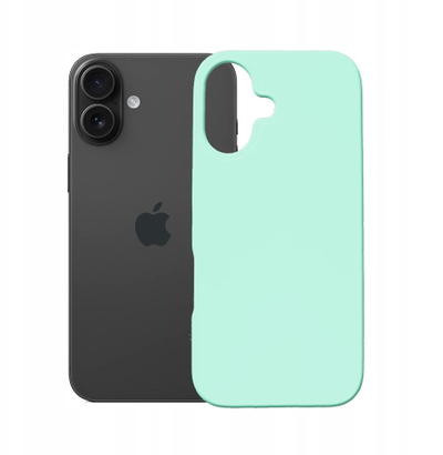 Kuti mbrojtëse 3MK Hardy MagSilicone për Apple iPhone 16 Plus, silikon, blu