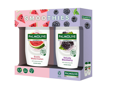 Set krem dushi Palmolive Smoothies, 2 x 500 ml