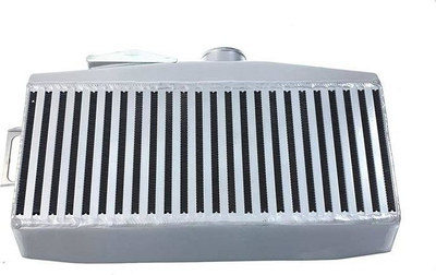 Intercooler TurboWorks Top Mount për Subaru Impreza WRX STI GR GV 2.5T, 480x170x100 mm, alumin, ngjyrë argjendt