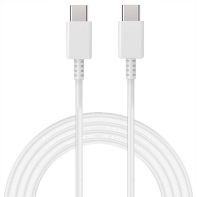 Kabllo USB Samsung USB-C në USB-C, 0.9m, e bardhë