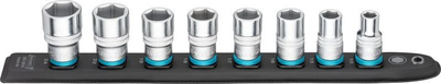 Set godronash HAZET SmartRail 900-SR/8, 1/2", 8 copë, argjendtë