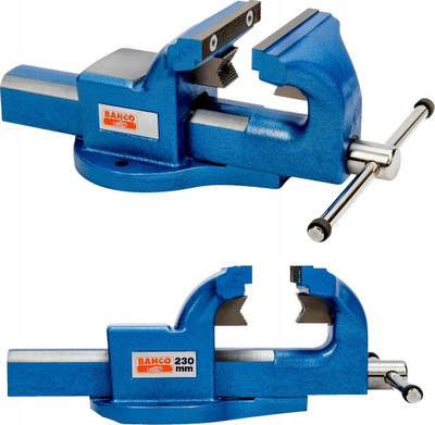 Mengene Bahco 834V-6, hapje 150mm, konstruksion metalik i fortë