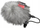 Заштита од ветер за микрофон Rycote BBG Windjammer, синтетичка „крзнена“ навлака, за надворешна употреба, сива
