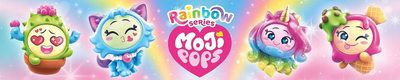 Lodër koleksionuese Mojipops Rainbow Series One, paketë 1 figurë, ngjyra të ndryshme