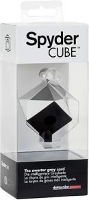 Aksesori fotografik Datacolor SpyderCube SC200, si pikë reference për ekspozimin, balancën e së bardhës edhe grinë neutrale
