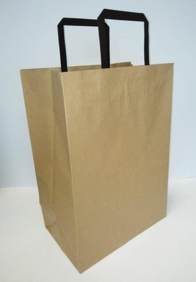 Qese letre Fresh Smooth Bag KRAFT 250x345x150, letër e ricikluar, kafe natyrale