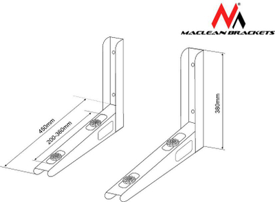 Kllapa e kondicionerit Maclean MC-621