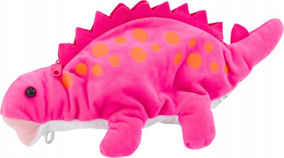 Kuti lapsash dinosauro plushez, me varëse, rozë