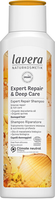 Shampo për flokë dhe balsam për flokë 2 në 1 Lavera 250 ml
