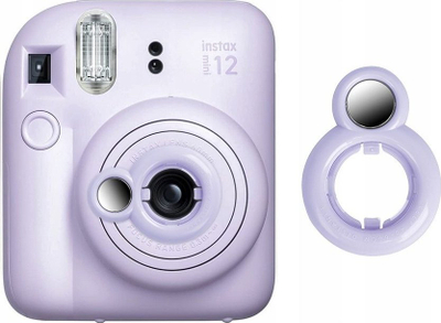 Kapak pasqyre për lente Fuji Fujifilm Instax Mini 12, për selfie, vjollcë