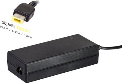 Adapter rryme për laptop Akyga AK-ND-52, 120W, 19.5V 6.15A, i zi