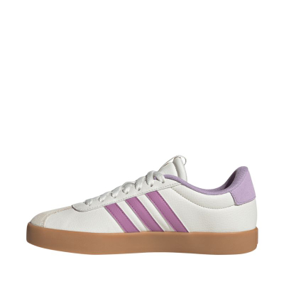 Atlete Adidas VL Court 3.0 W JR8661, lëkurë sintetike, shollë gome, të bardha