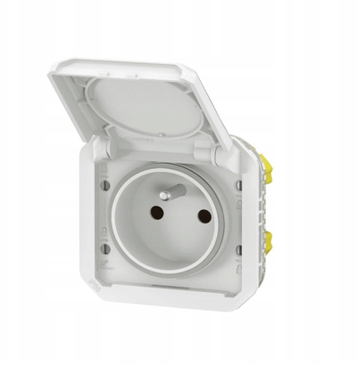 Prizë Legrand Plexo 55, 2P+Z, IP55, e bardhë