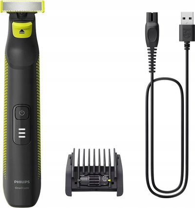 Aparat за бричење Philips OneBlade Pro QP6506/15, Wet &amp; Dry, црн
