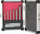 Set stërvitjesh për qeramikë dhe xham Bruder Mannesmann M54806, 6 copë, fole cilindrike, ngjyrë metalike