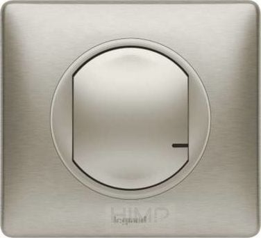 Ndërprerës inteligjent ndriçimi Legrand Celiane with Netatmo 067771, me dimmer, ZigBee, titanium